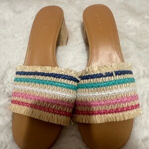 Colorful j.crew heels